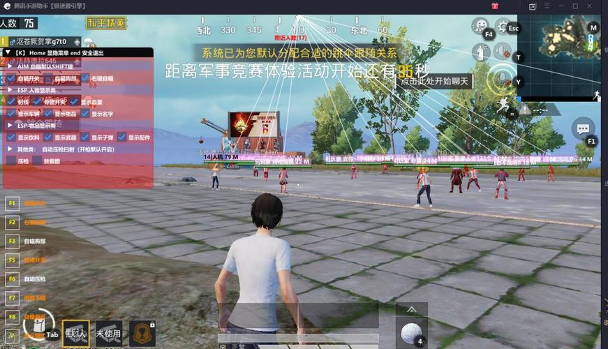 和平精英辅助【北极熊容器直装】稳定防封 人物透视 射线方框 锁死自瞄 名字昵称 人数距离 高清绘制 人机显示